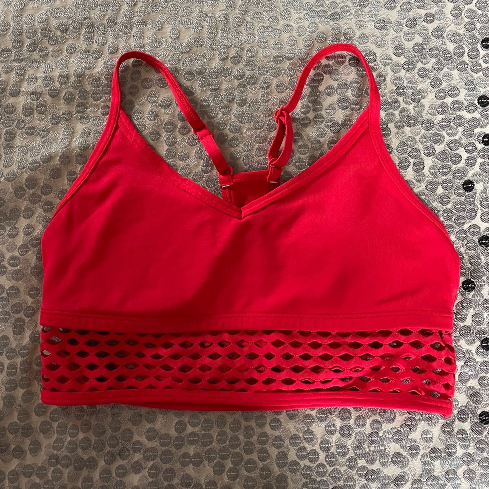 3 for $15//VS PINK Bright Red Sports Bra